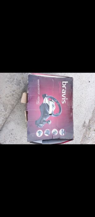 BRAVIS PU-V66 Игровой манипулятор руль педали