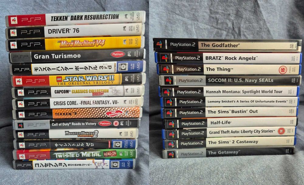 Ігри на PS2 та PSP