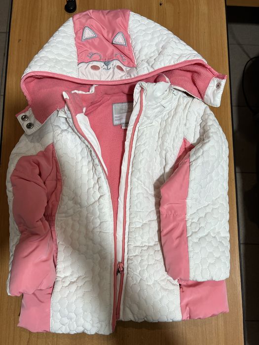 Детский зимний костюм на девочку Chicco