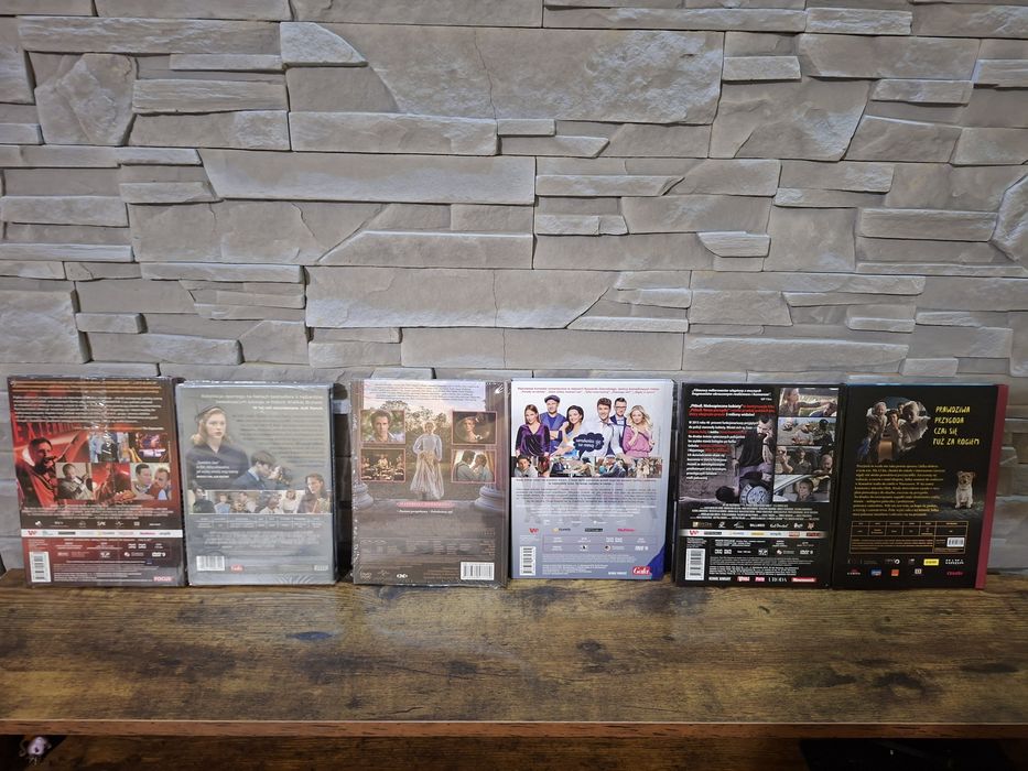 Filmy DVD – zestaw różnych tytułów