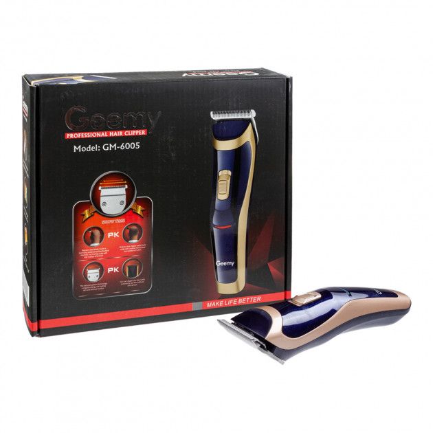 Машинка для стрижки волос GEMEI GM-6005 аккумуляторная