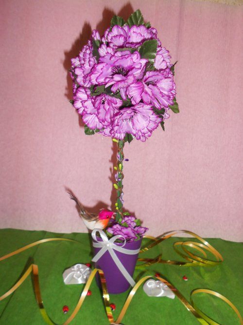 Топиарий"Фиолетовое настроение"