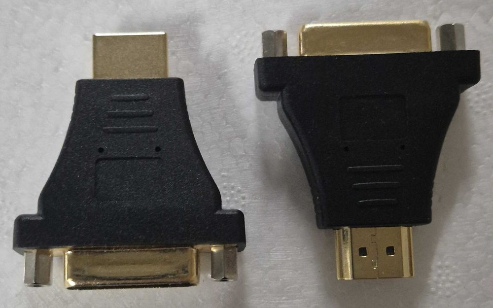 Adaptador DVI-D Dual Link femea para HDMI macho (NOVO)