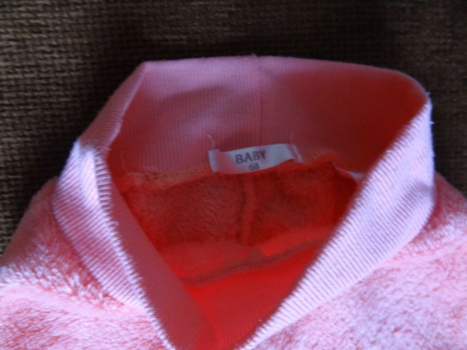 Ciepłe półśpiochy niemowlęce 68