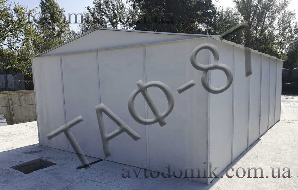 Продам металлический гараж, покрашен, металл 1,2 мм толщина