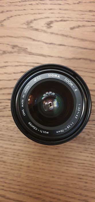 Objectiva Sigma Zoom-E 28-70mm com encaixe NIKON64752202176259122