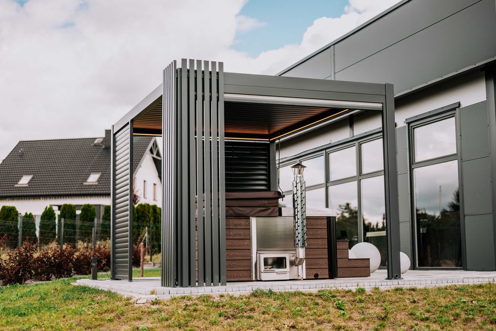 Pergola Ogrodowa Aluminiowa 3×3 PRESTIGE
