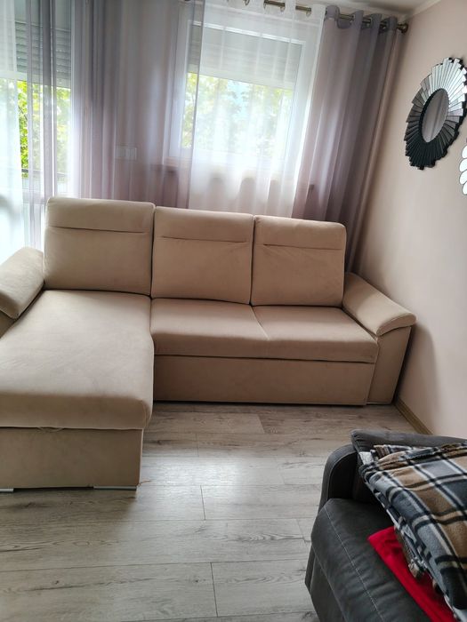 Narożnik z funkcją spania