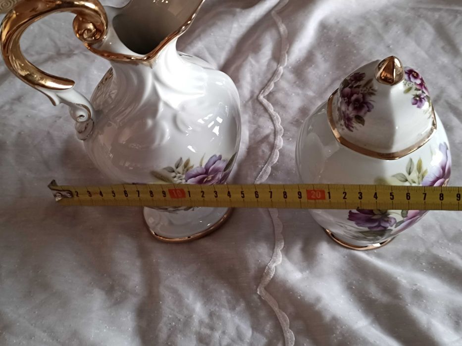 Decoração Cerâmica Antiga - Jarra, Pote e Terrina