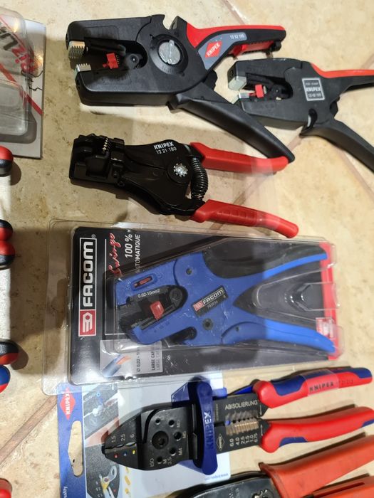 Zestaw zaciskarek wurth knipex