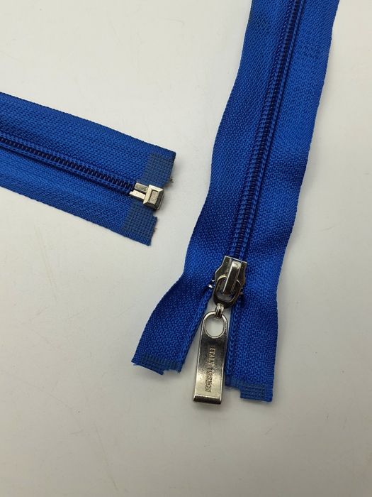 Zamek suwak żyłka 85 cm.modrak/chaber