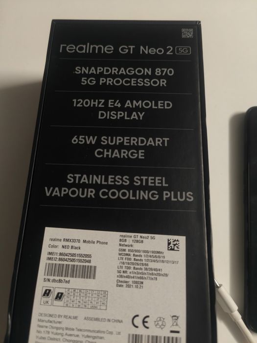 Realme GT Neo 2  8(+8)/128 gb