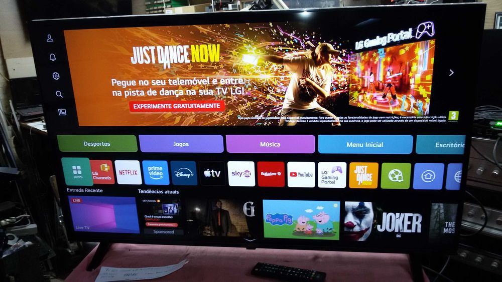 tv led smart android lg 43ur81.06 43polgadas novo