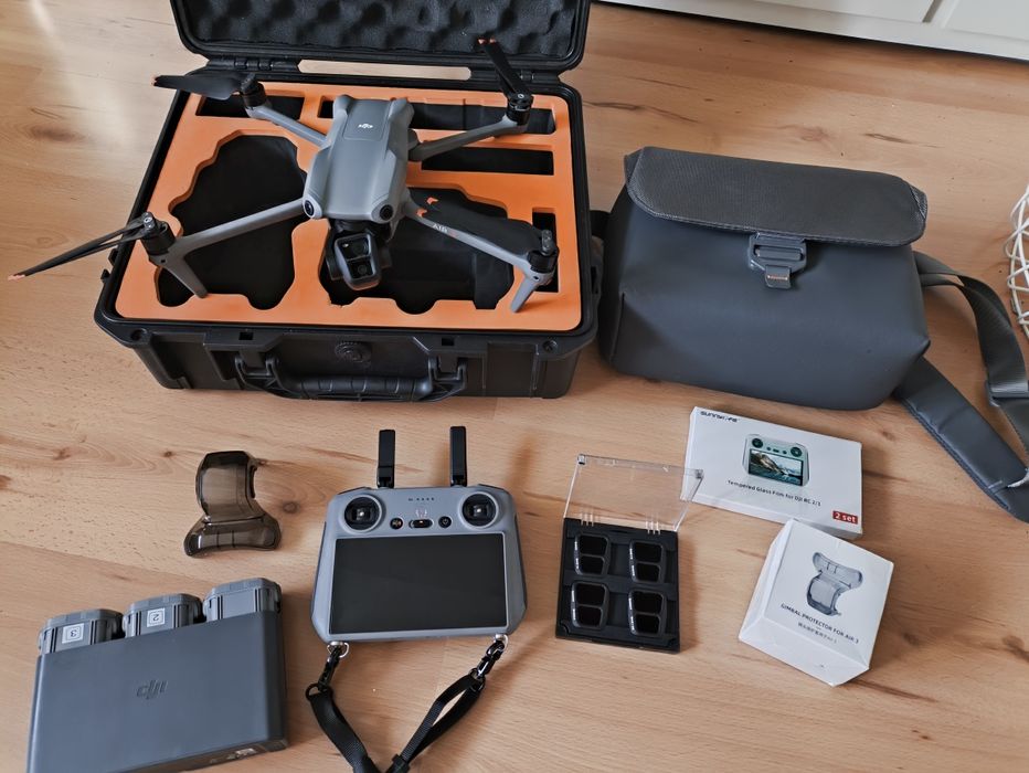 DJI AIR 3 Care Refresh RC2 filtry ND case