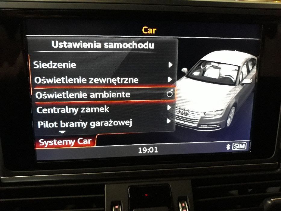 Polskie Menu AUDI MMI3G  MIB2 mib3 RMC A4 A6 A8 Q7 Mapa 26 USA EU