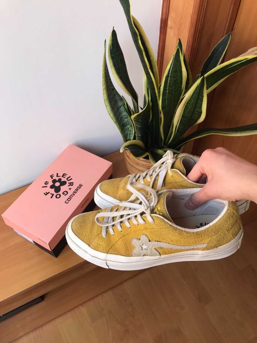 Converse x Golf Le Fleur Golf Wang żółte 41 Tyler, the Creator