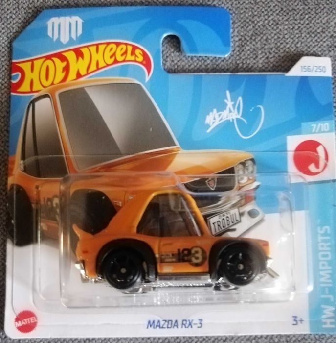hot wheels mazda rx3