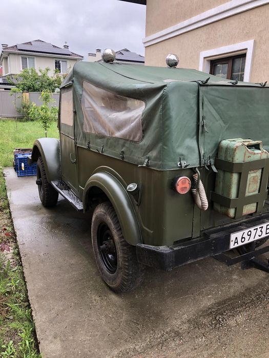 ГАЗ 69 без пробега по Европе