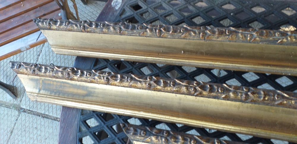 Stara drewniana rama na obraz