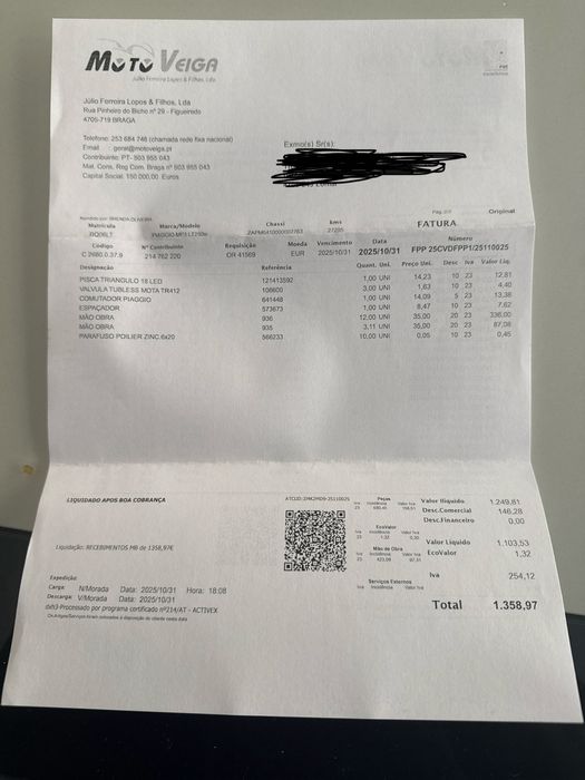 Piaggio MP3 250 LT - Carta Carro