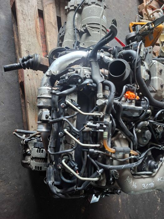 Silnik 3.0 CDY A Audi a6 c6 kompletny z osprzętem