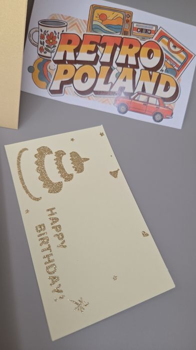 Piękna grająca kartka urodzinowa 3D tort