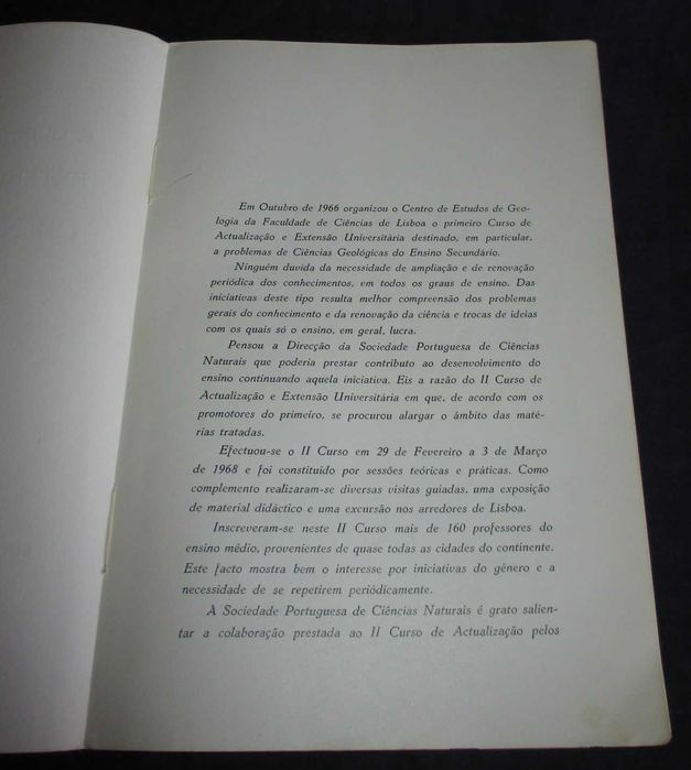 Livro II Curso de Actualização e Extensão Universitária 1968