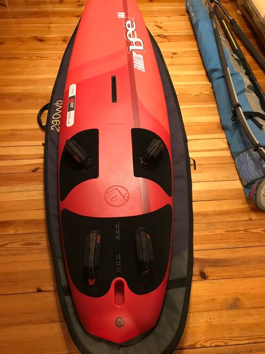 Deska windsurfingowa fanatic z żaglem komplet