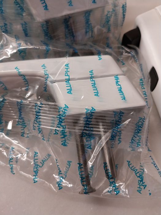 Puxadores para janelas de alumínio novos