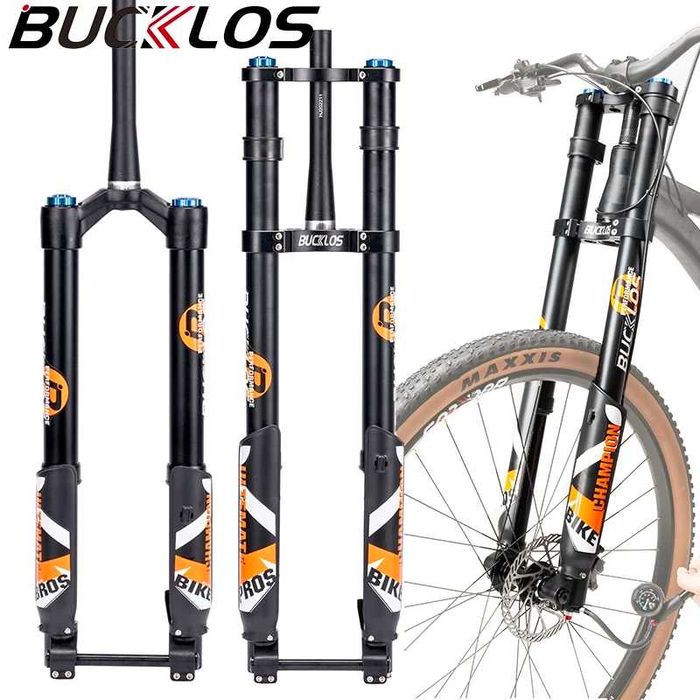 Двухкоронная перевернутая воздушная вилка