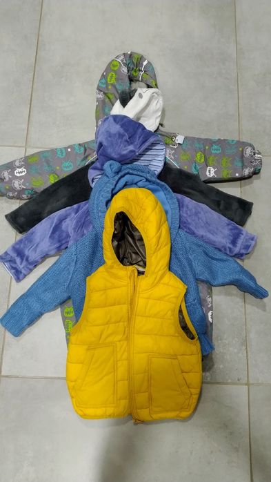 Paka ubrań dla chłopca r74