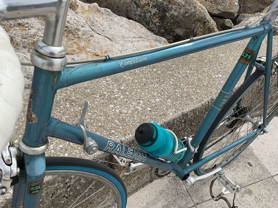 Raleigh competition 53CM CTC - Reynolds 531 - 7 speed bicycle - shimano RX100
