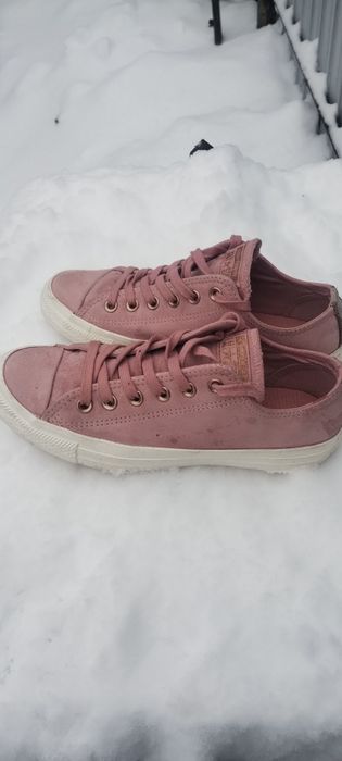 Замшевые кеды converse