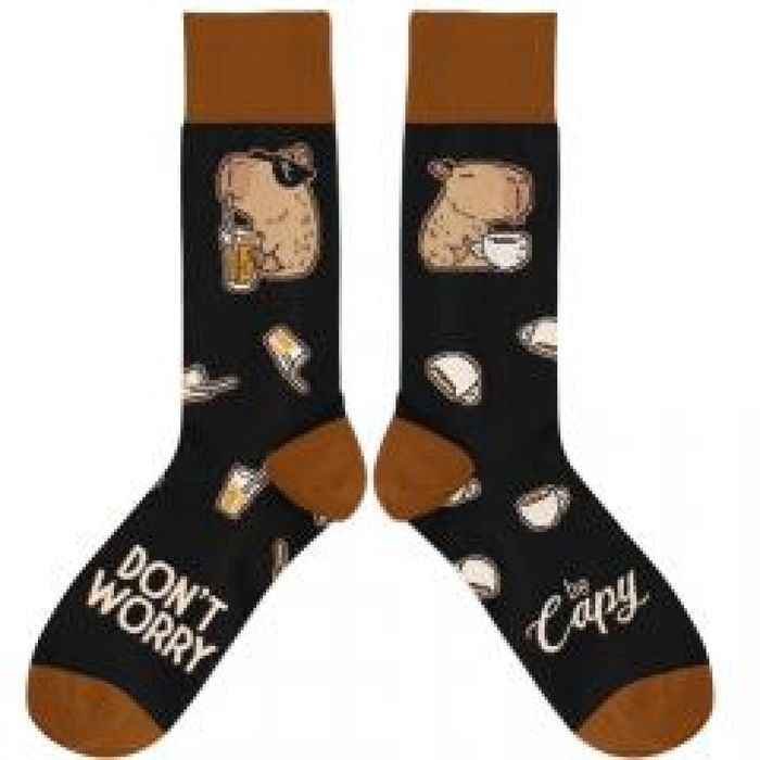 Skarpetki - Dont Worry, Be Capy rozm. 37/41 oprawa: folia