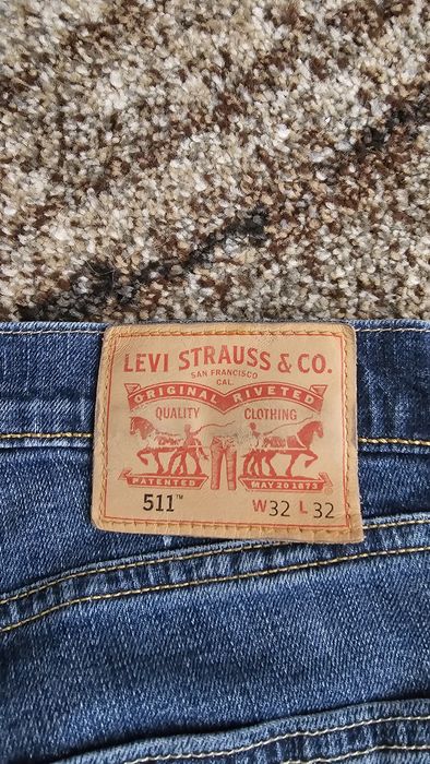 Jeansy levi's męskie