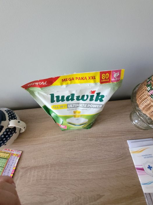 80szt. tabletek do zmywarki Ludwik