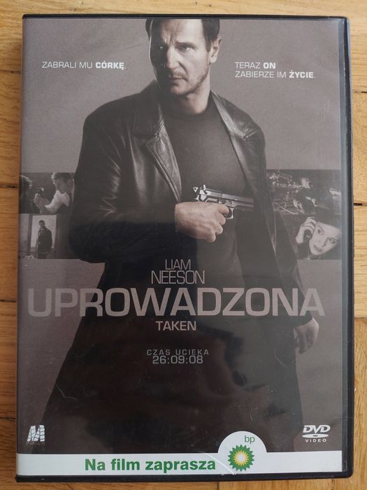 "Uprowadzona" film na DVD, stan bardzo dobry