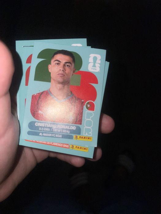 Cartas do messi numerada e cartas do mudial 2026