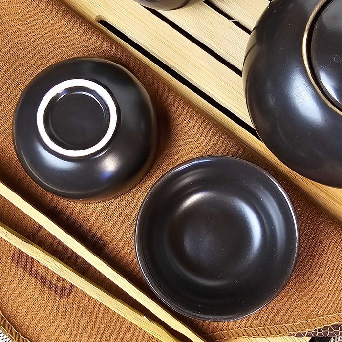 Дорожній чайний набір +❱ сервіз на 4 персони ❰+ для чайної церемонії