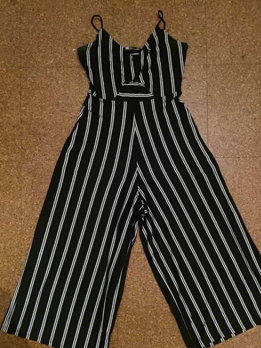 Macacão Verde e Branco