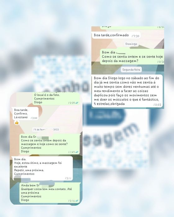 Massagem domicílio