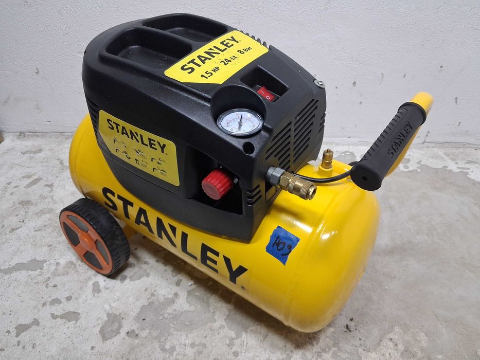 Kompresor Bezolejowy Stanley 24 litr 1100 watt Powystawowy