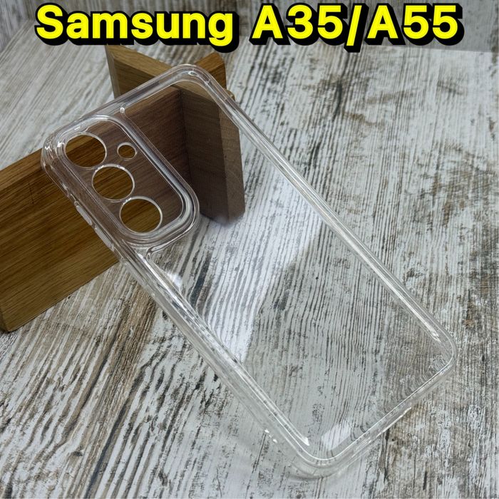 Чехол прозрачный силикон Space TPU на Samsung A55/ A35/ A15 чохол