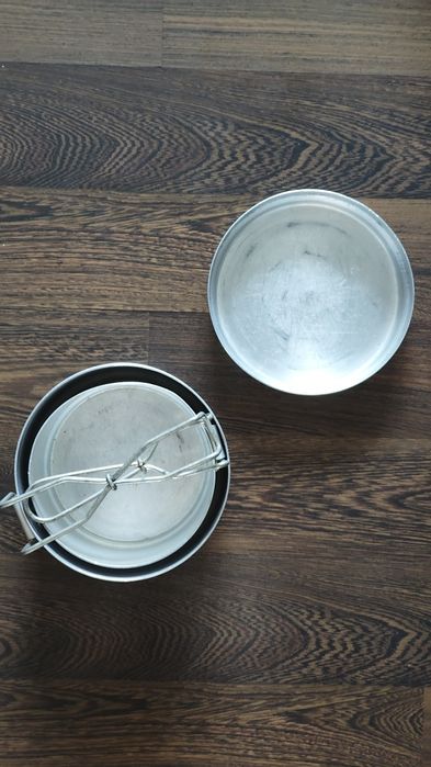 Menażka aluminiowa harcerska na obóz biwak camping