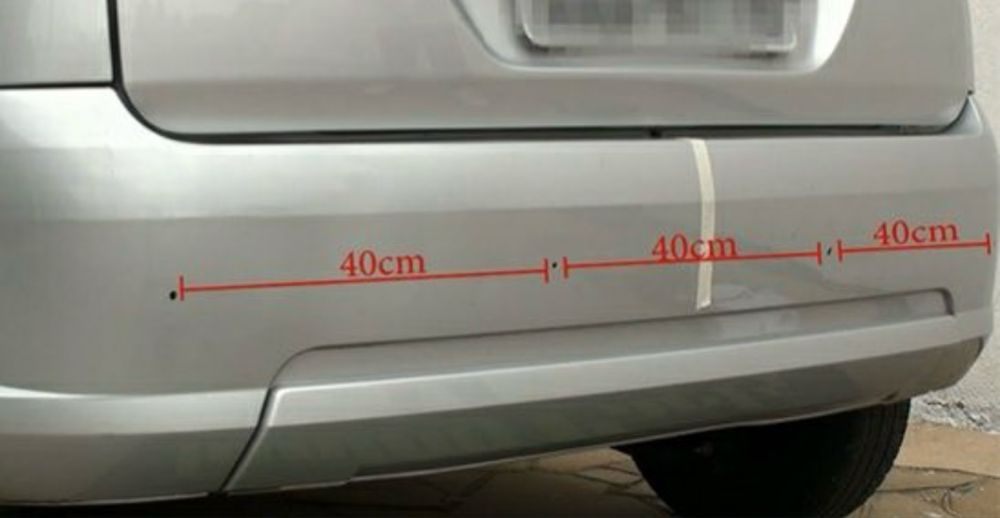 Kit sensores Estacionamento ( centralina com 4 sens. + BIP )