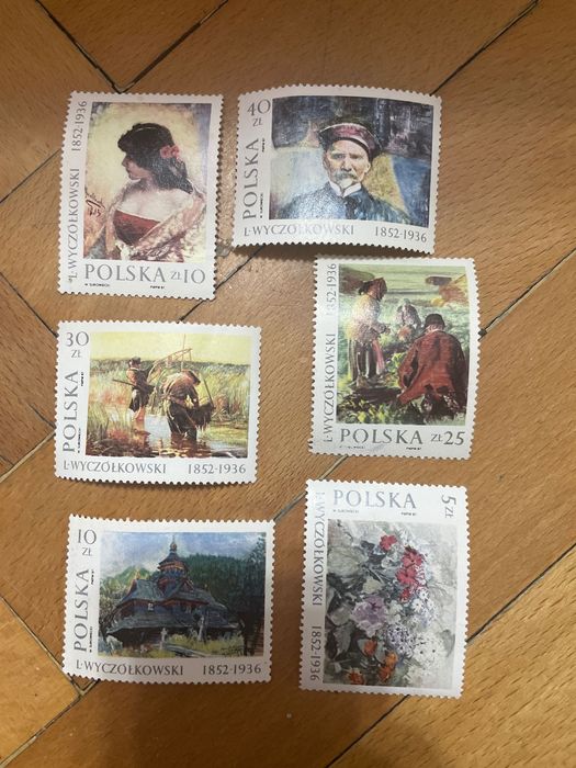 Znaczki pocztowe l.wyczolkowski