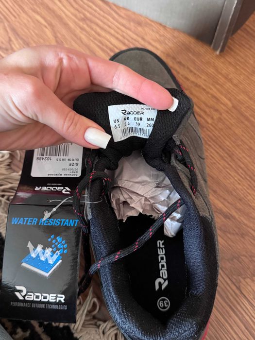 Напівчеревики Radder Wales сірі 007003-020