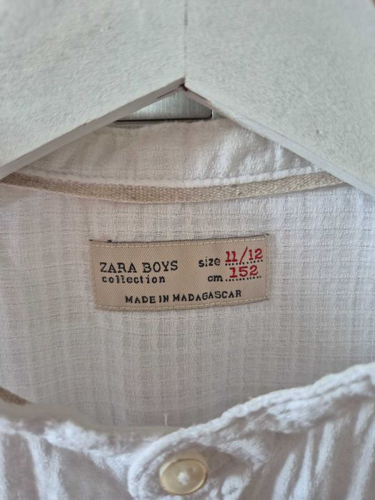 Koszula zwiewna r. 152 Zara biała