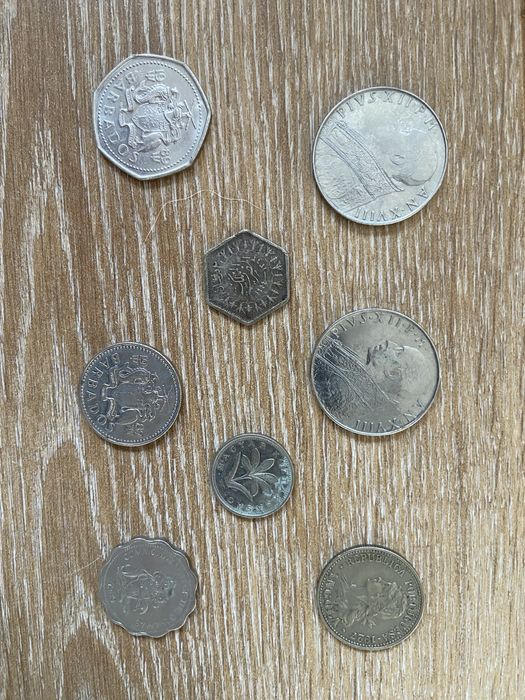 Diversas moedas antigas