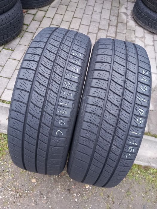 2x Opony Używane Całoroczne 215/65R16C Goodyear